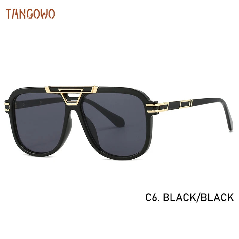TANGOWO Mens Sunglasses Free Shiping Glasses Man Sunglass Eyewear Luxury Designer Lenses Women Lens New in Lunette Men Women's