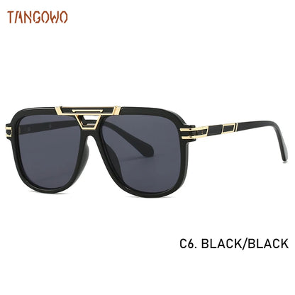 TANGOWO Mens Sunglasses Free Shiping Glasses Man Sunglass Eyewear Luxury Designer Lenses Women Lens New in Lunette Men Women's