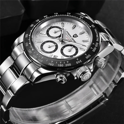 Novo PAGANI DESIGN PD1644 Relógio de Luxo para Homem em Quartzo com Data Automática, Cronógrafo Desportivo de Pulso, Impermeável 100m, Presente para Homem