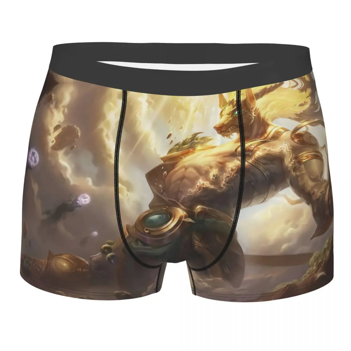 Ornn League of Legends LOL MOBA-spil Underbukser Åndbare trusser Herreundertøj Sexede shorts Boxershorts