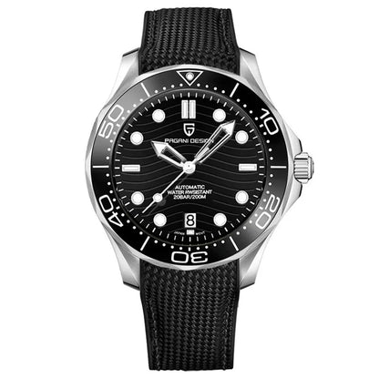 PAGANI DESIGN 2026 Nuevo V2 Waves 200M Reloj de buceo para hombre, reloj automático de lujo y moda para hombre, cristal de zafiro AR, reloj de pulsera para hombre