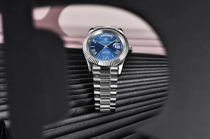 PAGANI DESIGN DD40 Herrenuhr – Modell aus Roségold, mechanische Luxusuhr, Automatikwerk, Saphirglas mit Antireflexbeschichtung, wasserdicht