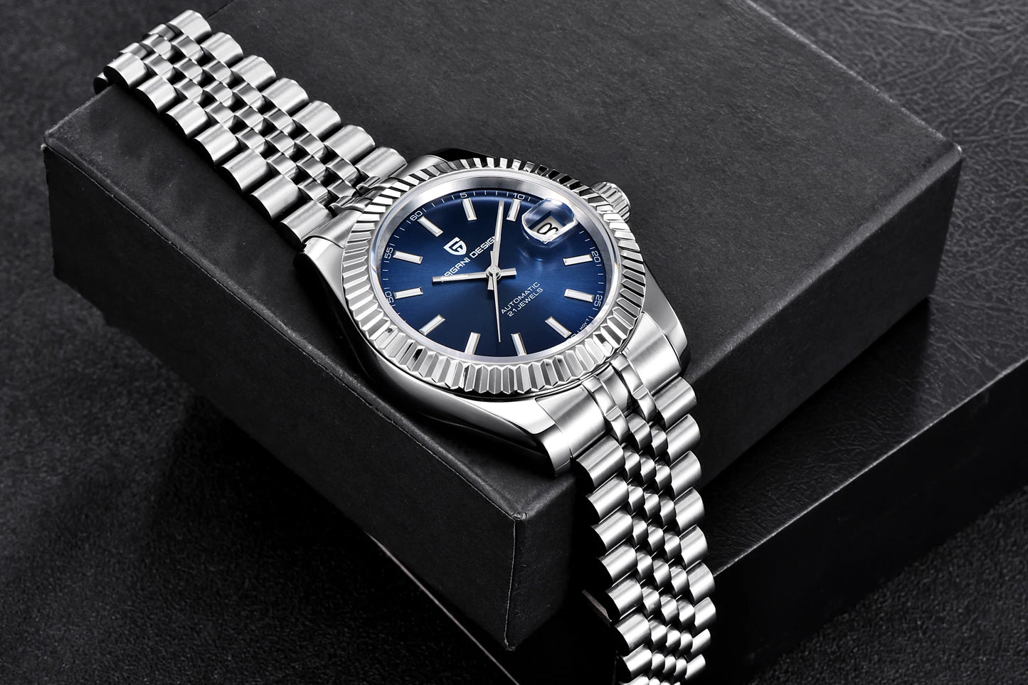 Orologi PAGANI DESIGN 2026 nuovi, meccanici di lusso oro e argento da uomo, in acciaio inossidabile, vetro zaffiro, automatici