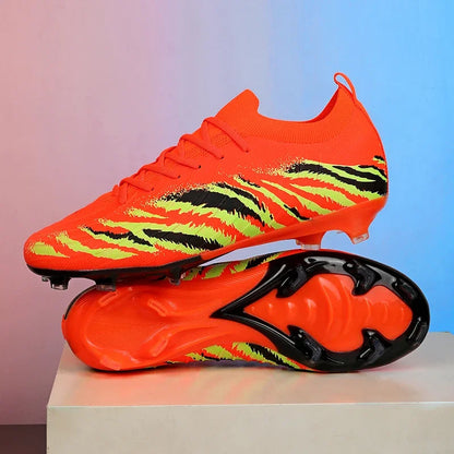 New Men's Football Boots Sport Ultralight Non-Slip Outdoor Adult Cleats Match Unisex Soccer Shoes Comfortable Grass High-Quality