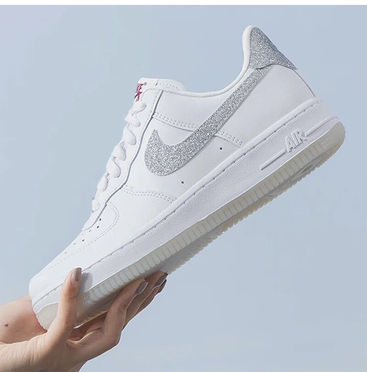 Ténis casuais minimalistas clássicos para mulher, novos e genuínos da Nike, modelo HQ3461-191