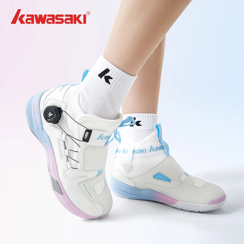 Sapatos de badminton profissionais Kawasaki King Series 2.0 para homem e mulher, antitorção, desportivos, sapatos de ténis originais para homem, ténis A3311
