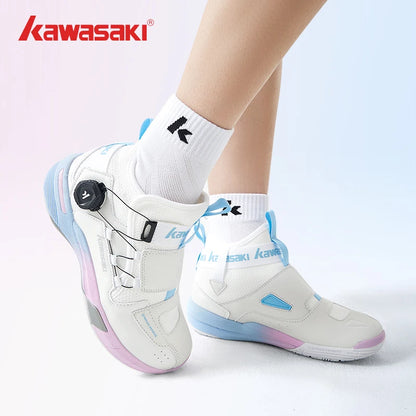Sapatos de badminton profissionais Kawasaki King Series 2.0 para homem e mulher, antitorção, desportivos, sapatos de ténis originais para homem, ténis A3311