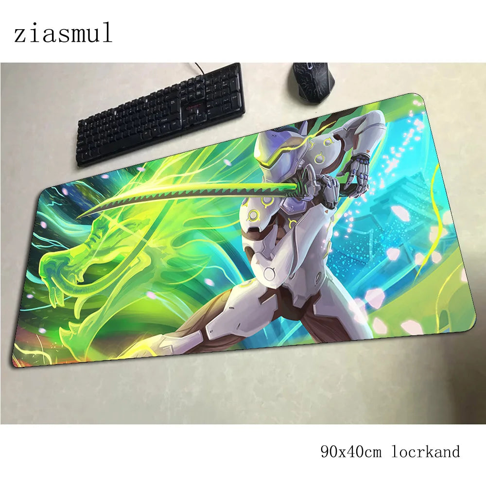 Overwatch mouse pad 90x40cm mousepads Aesthetic gaming mousepad gamer Gorgeous personalized mouse pads keyboard PC pad