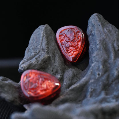 Écouteurs intra-auriculaires Tangzu Waner 2 Red Lion Bass Edition à transducteur dynamique, son de haute qualité, port confortable, écouteurs filaires