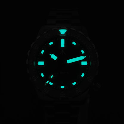 Militado ML20 39mm Men Watch PT5000 Automatic Movement Sapphire Luminova Watches Stainless Steel 200m Waterproof Wristwatch