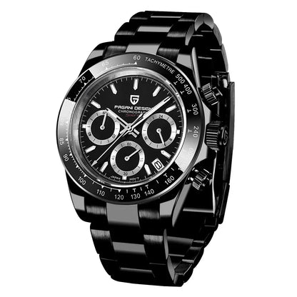 2026 New PAGANI DESIGN Chronograph Luxury Quartz Wrist Watch Automatic Date 100M Waterproof JAPAN VK63 Movement