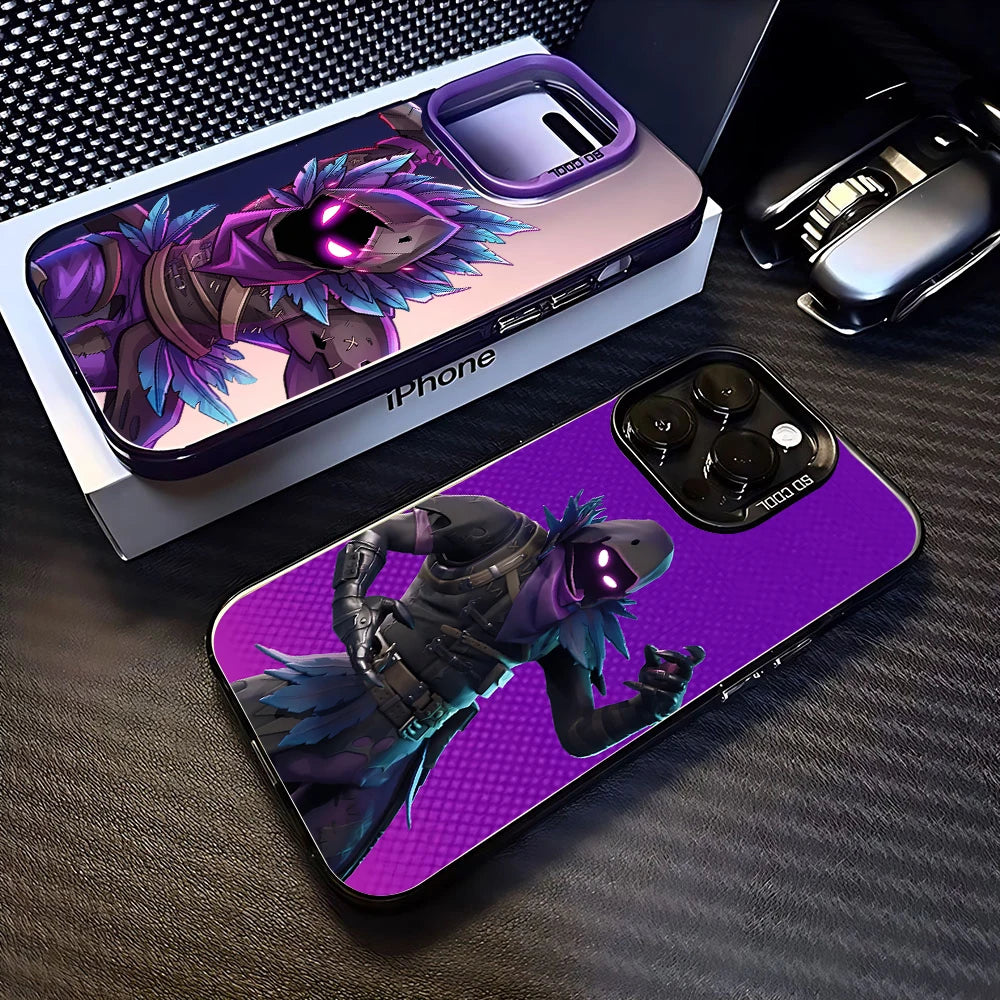 Capa de telemóvel mate Hot Game Shooting Fortnites para Oppo A6 F31 A60 A79 A98 A78 A58 A38 A18 A57 A76 A36 A17 A94 A74 F29 Pro 4G 5G