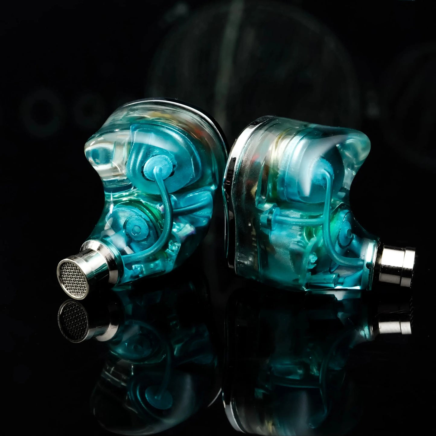 EPZ P40 PZT Ceramic In-Ear Hi-Fi Monitoring Headphones 2DD+1Planar Hybrid Drivers 3.5/4.4 Replaceable Copper Silver-Plated Cable