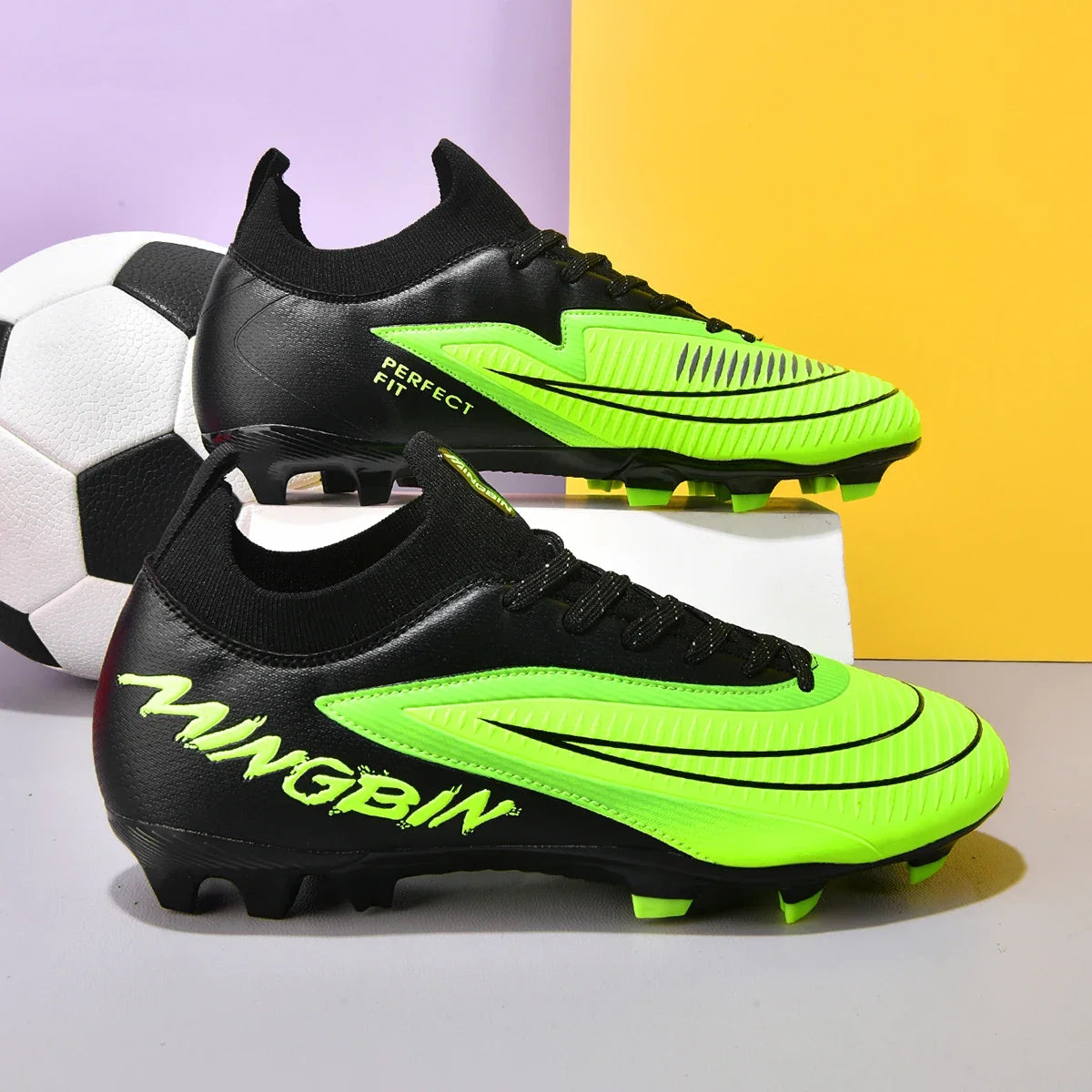 New Men Football Boots Cleats Sport Sport Adult Non-Slip Boys Sport Sport Outdoor Comfortable Ultralight Training Match Grass