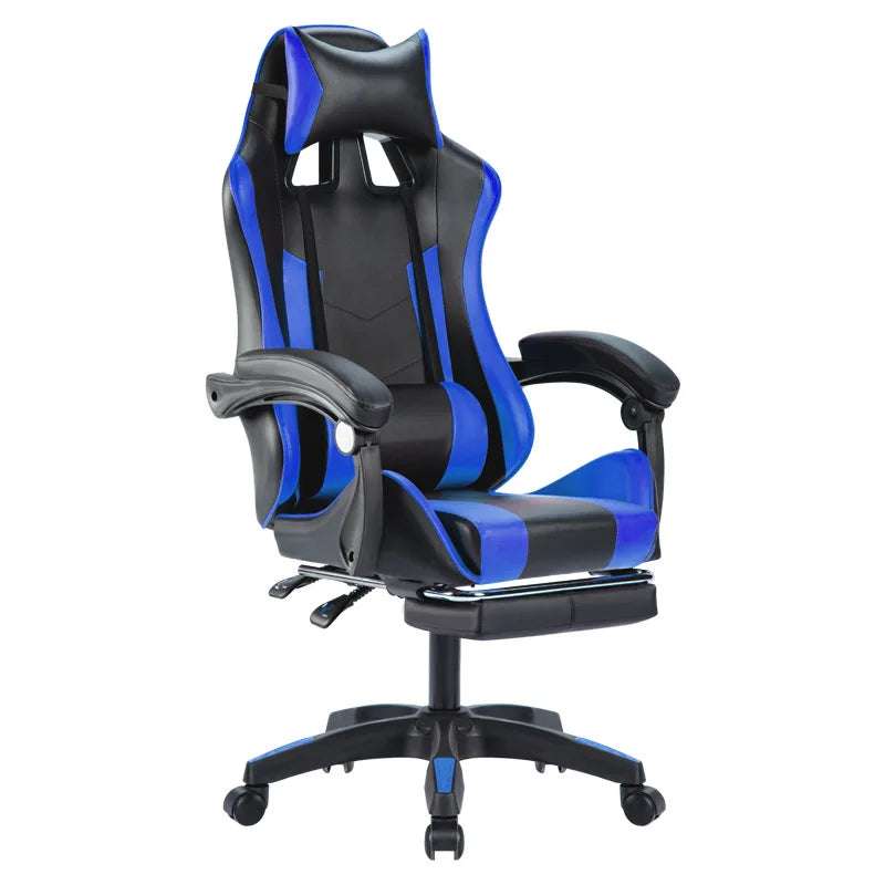 Cadeiras Gaming de Corrida Rotativas de Fábrica para Gamer com Apoio para os Pés