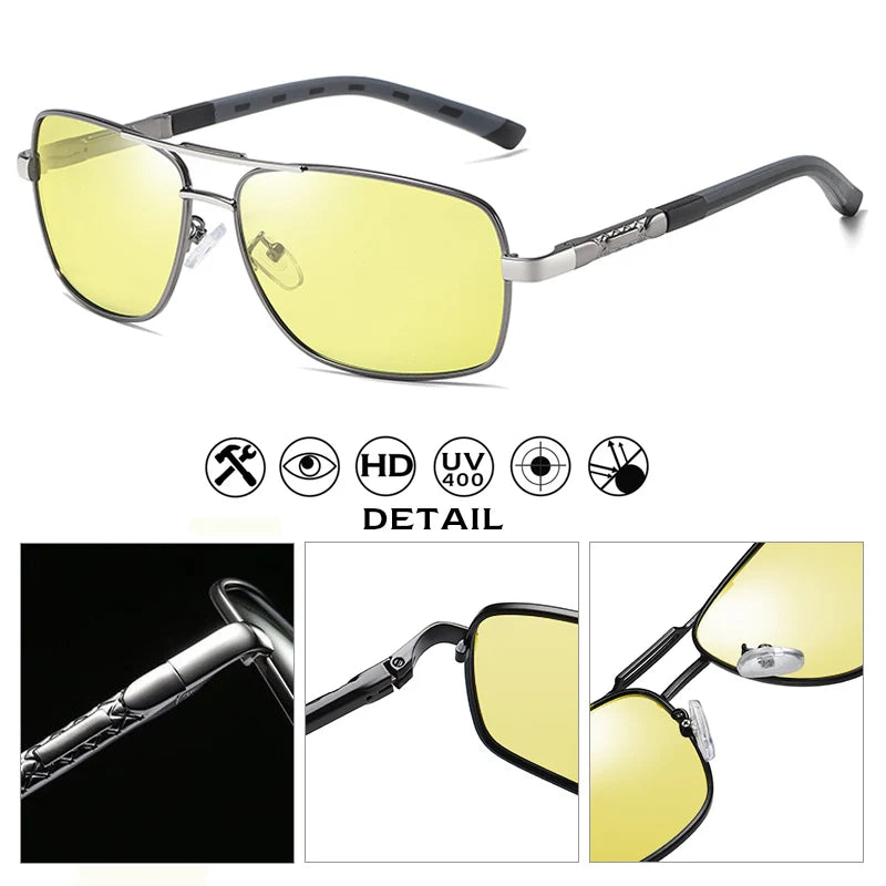 LIOUMO Brand Polarized Sunglasses Men Photochromic Sun Glasses For Women Driving Glasses Anti-Glare Goggles gafas de sol hombre