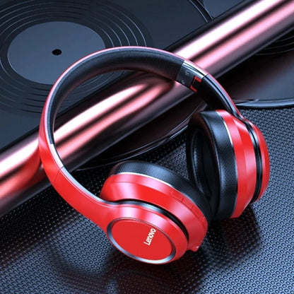Auriculares Lenovo HD200 Bluetooth inalámbricos circumaurales – Casco gaming estéreo HiFi con cancelación de ruido y micrófono