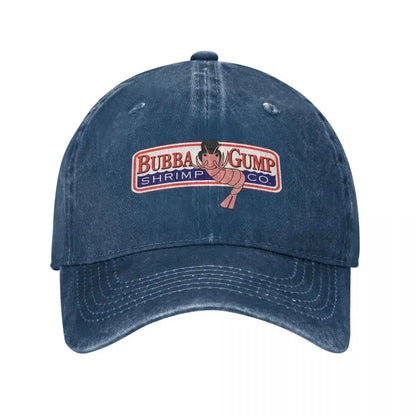 Bubba Gump Forest Shrimp Seafood Baseball Cap  Men Women Hip Hop Hats Sun Protection Outdoor Sports Baseball Caps Gift