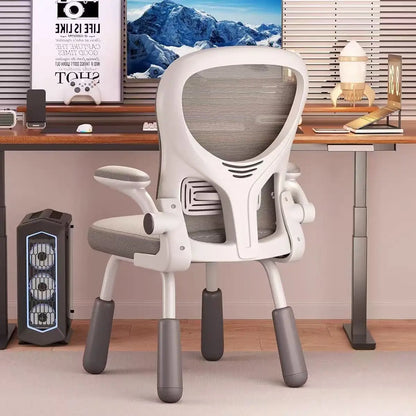 Chaise de diffusion en direct, chaise de bureau, chaise d'ordinateur, jeu, chaise confortable pour la maison avec dossier, chaise pivotante, chaise ergonomique