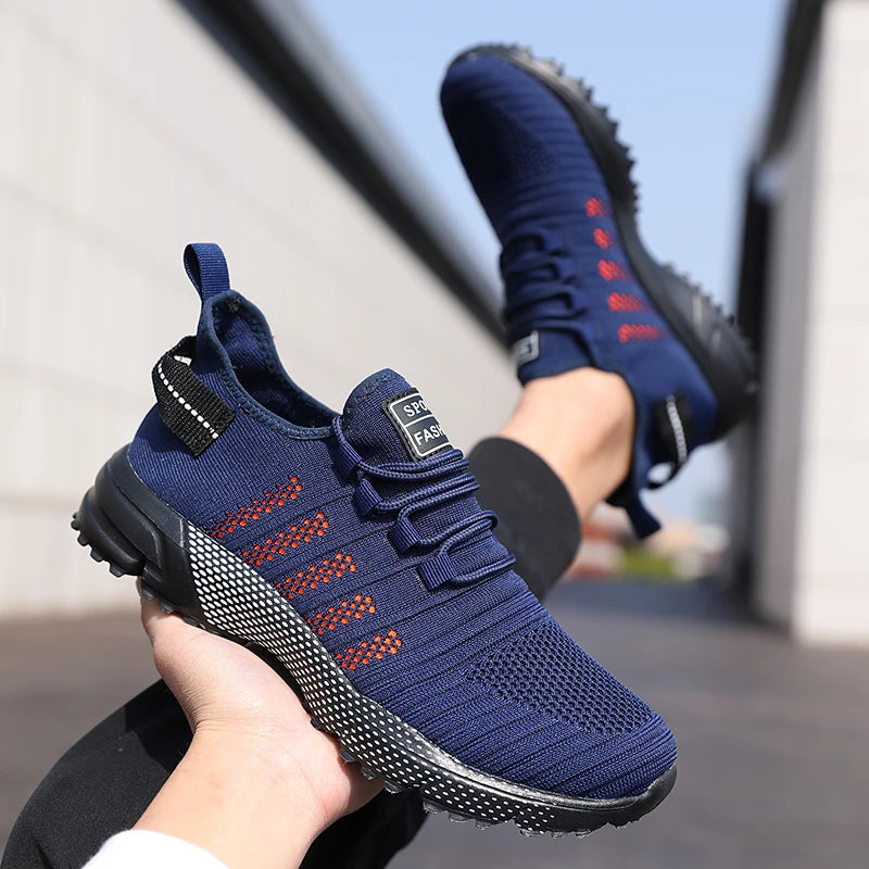 New Men's Breathable Casual Sports Shoes Summer Fashion Running Shoes 2025 Lightweight and Soft Casual Shoes Women's Sizes 36-46