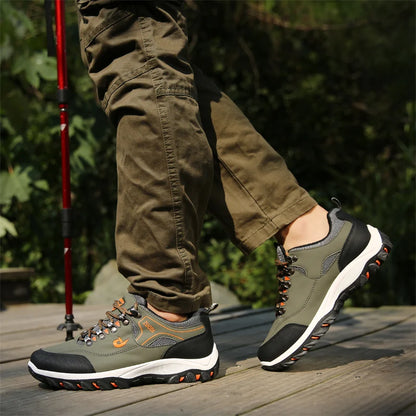 Men's leather casual shoes, sneakers for men, spring, autumn, winter shoes, lightweight tennis walking shoes for men