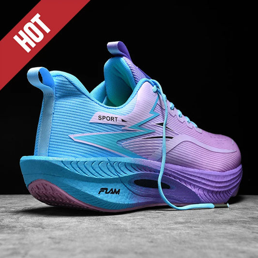Men's Sports Running Shoes Marathon Air Cushion Breathable Lightweight Comfortable Women's Outdoor Athletic Sneakers Jogging Tennis