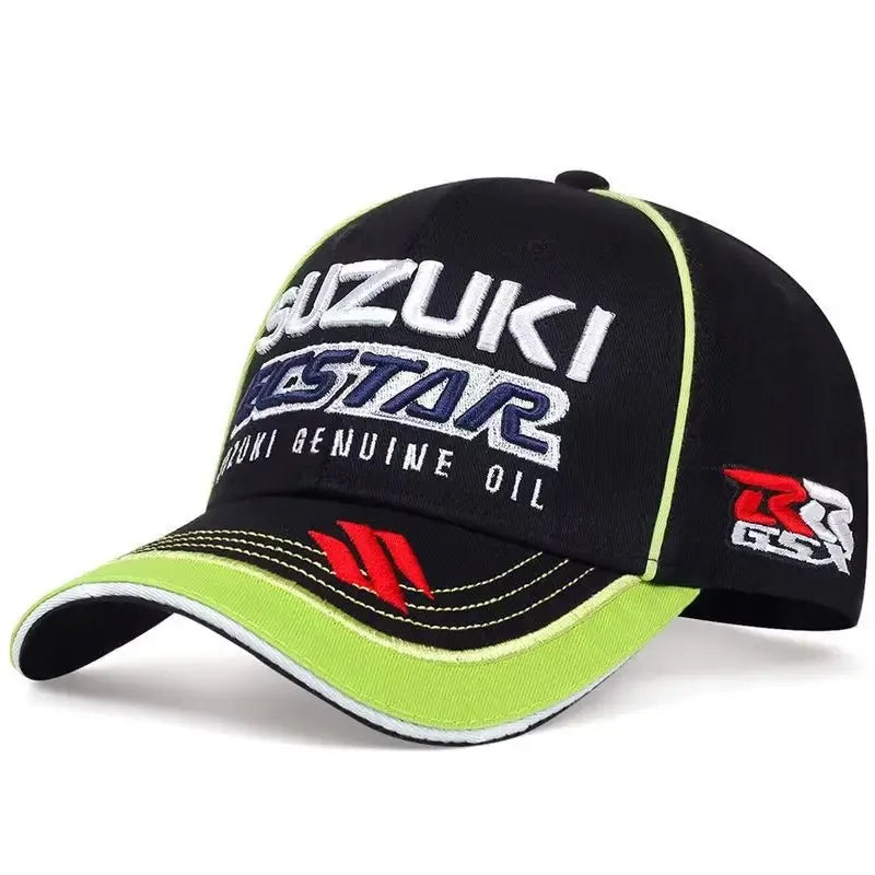 Suzuki Star 2026 Embroidered Baseball Cap, Popular for Motorcycle Racing, Casual Fashion