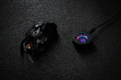 Ratón gaming inalámbrico Angry Miao Infinity de metal ultraligero hueco, intercambiable en caliente, PAW3950, doble 8K, con cable y trimodo