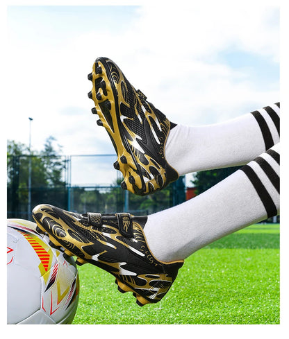Kids Soccer Shoes School Football Boots Professional Cleats Grass Training Sport Footwear Boys Outdoor Futsal Soocer Boots 28-38