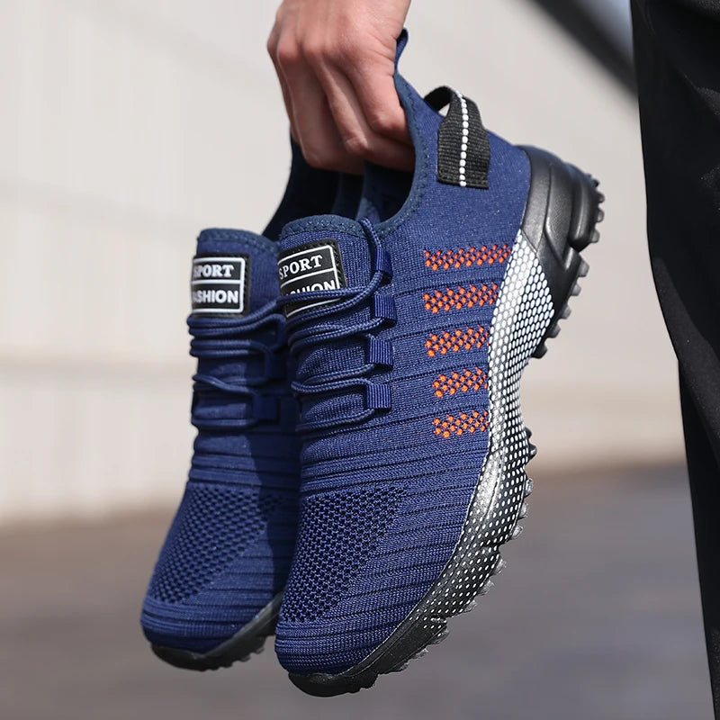 New Men's Breathable Casual Sports Shoes Summer Fashion Running Shoes 2025 Lightweight and Soft Casual Shoes Women's Sizes 36-46