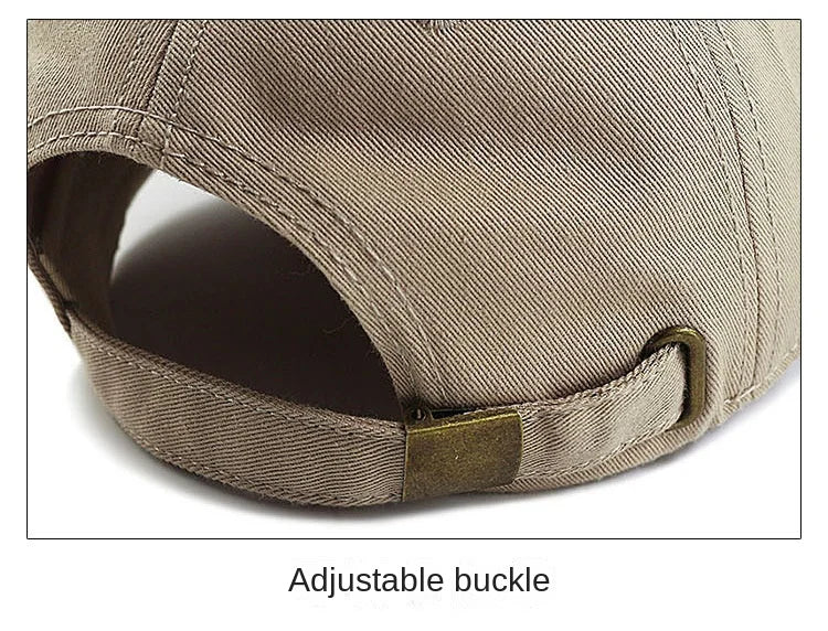 Baseballkappe „Big Head“ in Übergröße, 100 % Baumwolle, für Männer und Frauen geeignet, verstellbar, Dad-Cap, Oversize, 58–60 cm, 61–65 cm