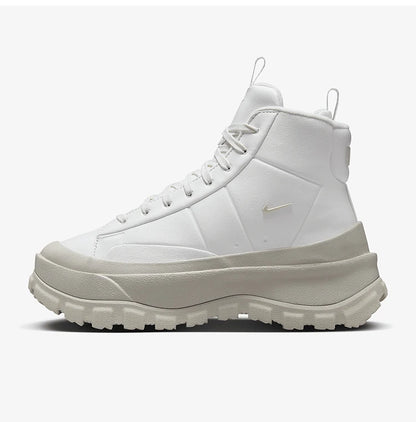 Ténis Nike Blazer Roam Mid para mulher, modelo simples de cano médio, FQ9065-100