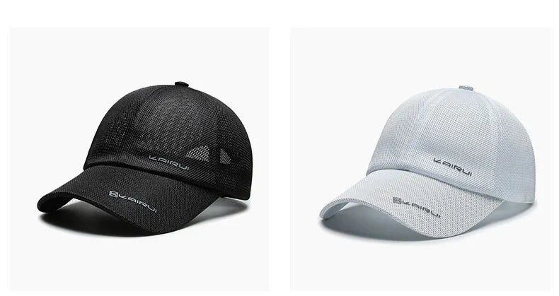 Mesh Baseball Cap Men Women Breathable Snapback Dad Hat Bone Outdoor Camo Trucker Hip Hop Caps