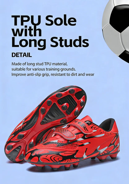 Kids Soccer Shoes School Football Boots Professional Cleats Grass Training Sport Footwear Boys Outdoor Futsal Soocer Boots 28-38