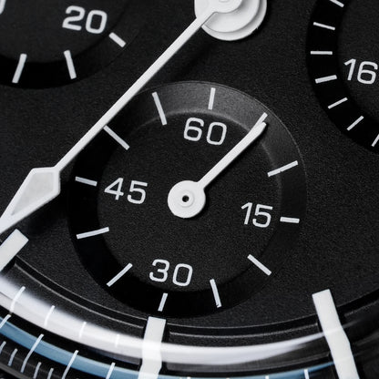 Watchdives WD1863 39mm VK63 Chronograph Watch, OTF Clasp, Sweep Quartz Movement, Sapphire, Luminous, 100m Waterproof