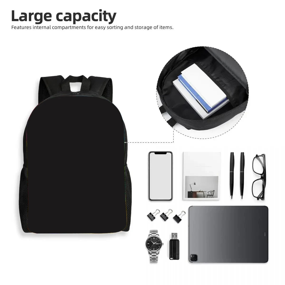Zaino per bambini con motivo shooting game, ispirato a Fortnites, per ragazzi e ragazze, regalo di compleanno per studenti, borsa scuola unisex, zaino da campeggio resistente