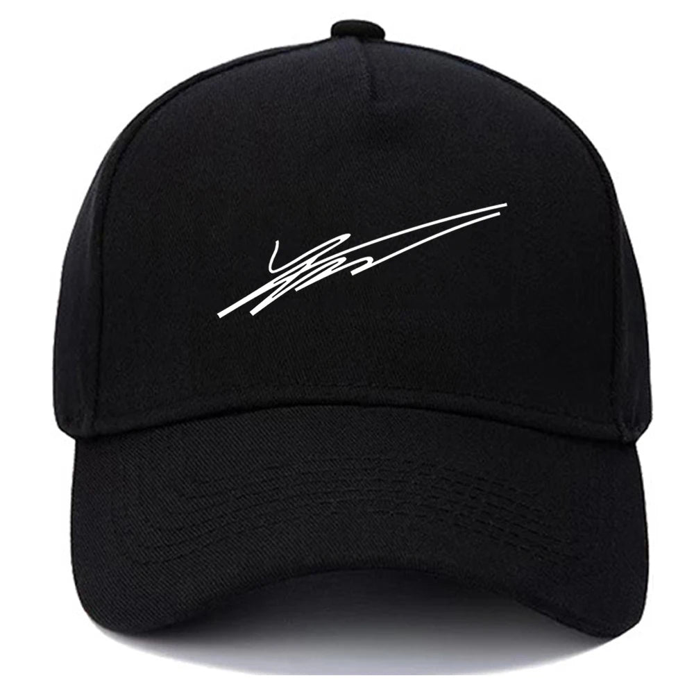 Kpop ATEEZ Member Signature Baseball Cap Adjustable Size Graphic Print Men's or Women's Casual Sun Hat for Aniteez