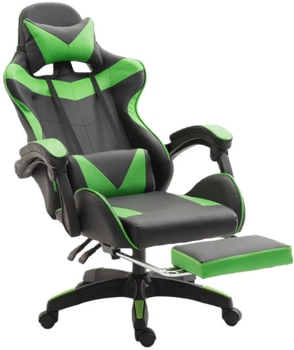 Gaming Chair Gaming Armchair Height Adjustable Office Chair with Adjustable Reclining Function with Cat Ears and Pillows