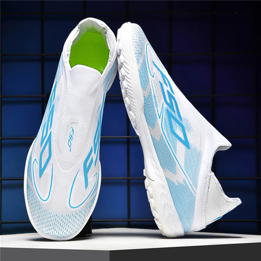 Men Soccer Shoes Cleats FG/TF Professional Original Women Football Boots Society Grass Indoor Training Unisex Non-Slip Sneakers.