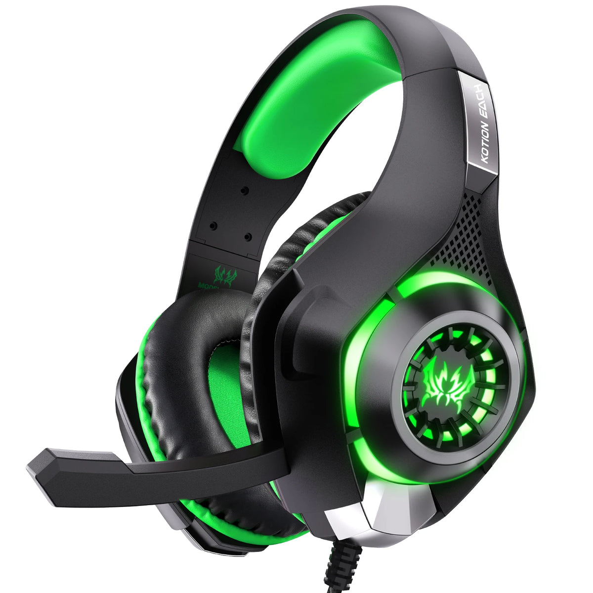 Casque de jeu professionnel stéréo Surround, basses profondes, microphone antibruit, pour PS4, PS5, Xbox Series S/X, PC