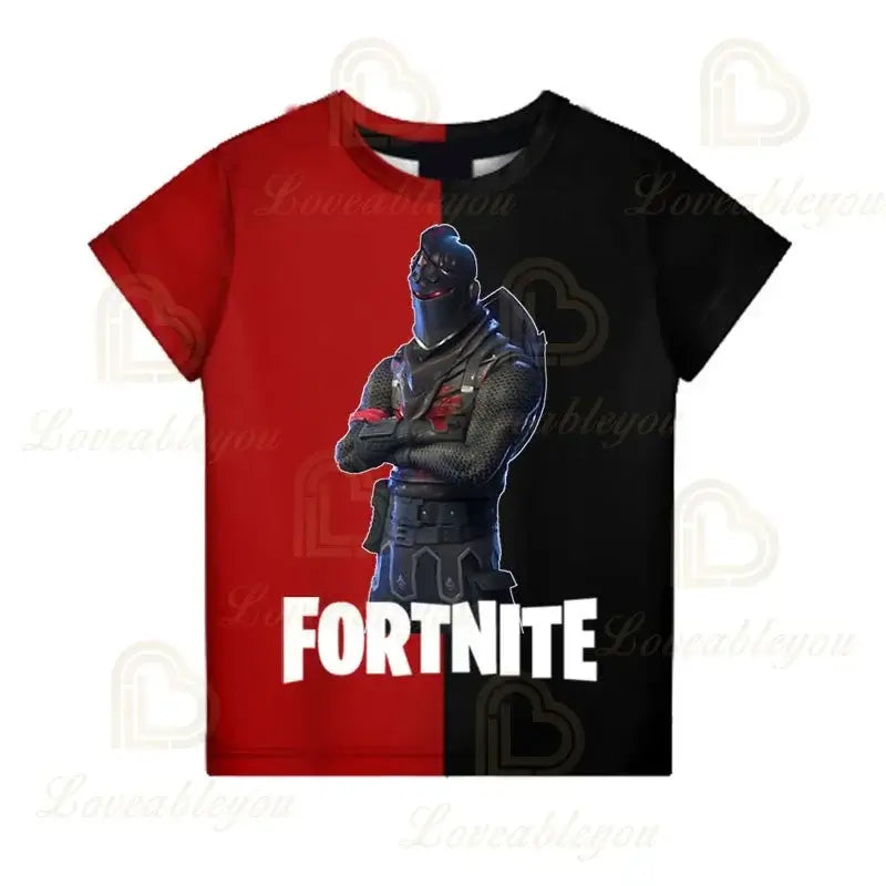 Camiseta Battle Royale Fortnite Victory para niños, tops para niñas y niños, camisetas Harajuku infantiles 3D, NUEVO DISEÑO 2025
