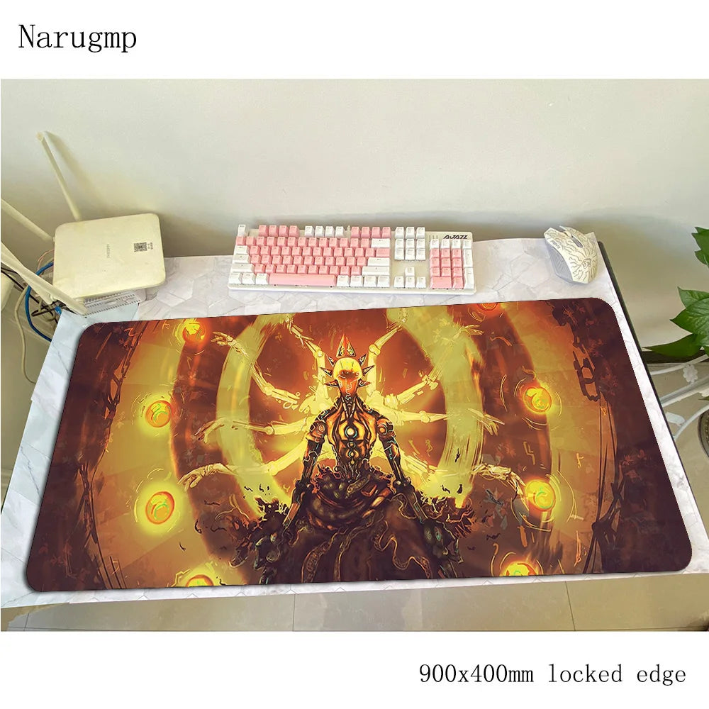 Overwatch-muismat voor verjaardag, computermat 900x400x3mm, grote gaming-muismat, cadeau, bureauonderlegger voor muis en toetsenbord, pc-gamer