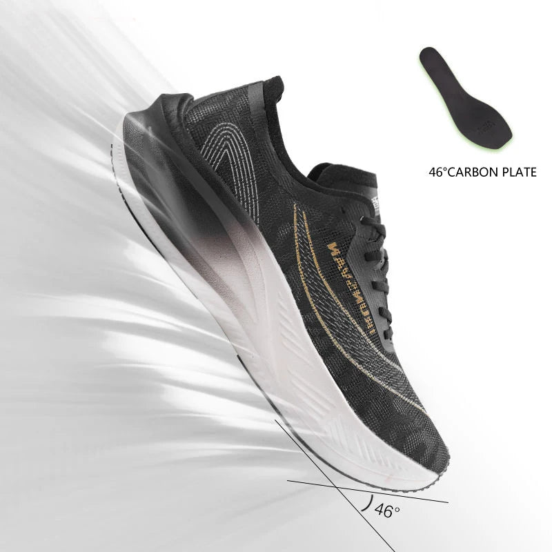 IRUNSVAN Original Carbon Plate Marathon Running Shoes Men Professional Stable Support Shock-Relief Ultra-Light Rebound Sneakers