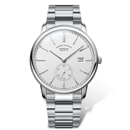 Reloj BORMAN BM3817 TOP nuevo de 42 mm, reloj de lujo para hombre, automático mecánico, cristal de zafiro, ultrafino, impermeable 50M, con subesfera