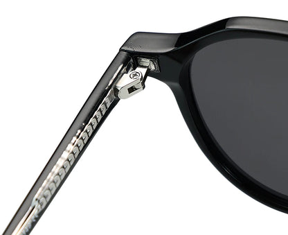 Peekaboo TR90 fashion sun glasses uv400 female green brown polarized sunglasses for men women acetate unisex summer style