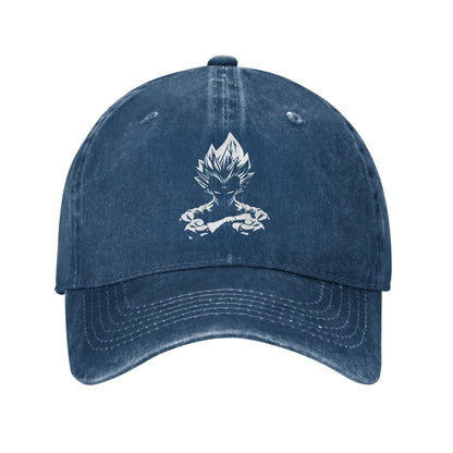 Dragon Ball Z Goku DBZ Unisex Style Baseball Caps Saiyan Distressed Denim Hats Cap Retro Workouts Unstructured Soft Snapback Cap