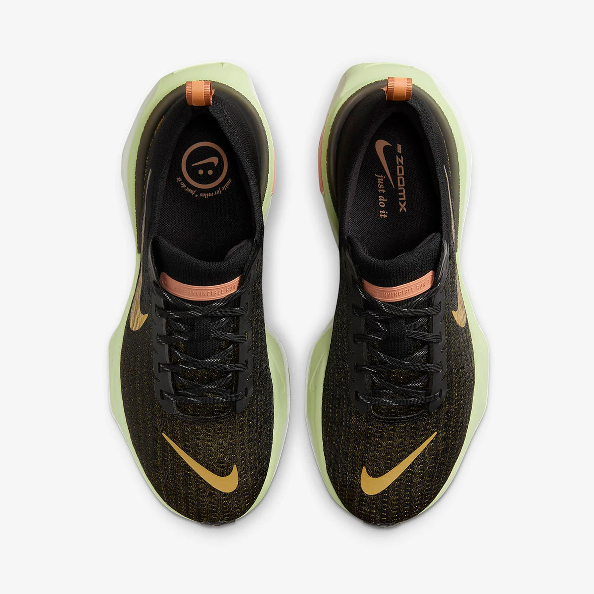 Ténis de corrida baixos para homem Nike ZoomX Invincible genuínos DR2615-004