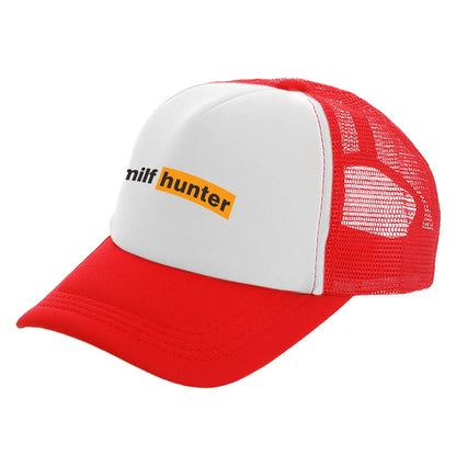 Milf Hunter Trucker Caps Fashion Cool Milf Hunter Hats Baseball Cap Summer Outdoor Sun Mesh Caps MZ-506