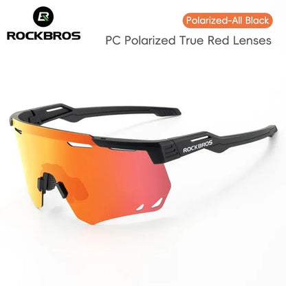ROCKBROS Cycling Glasses MTB Road Bike Eyewear Driving Golf Goggles Protection Sports UV400 Sunglasses Polarized/Photochromic