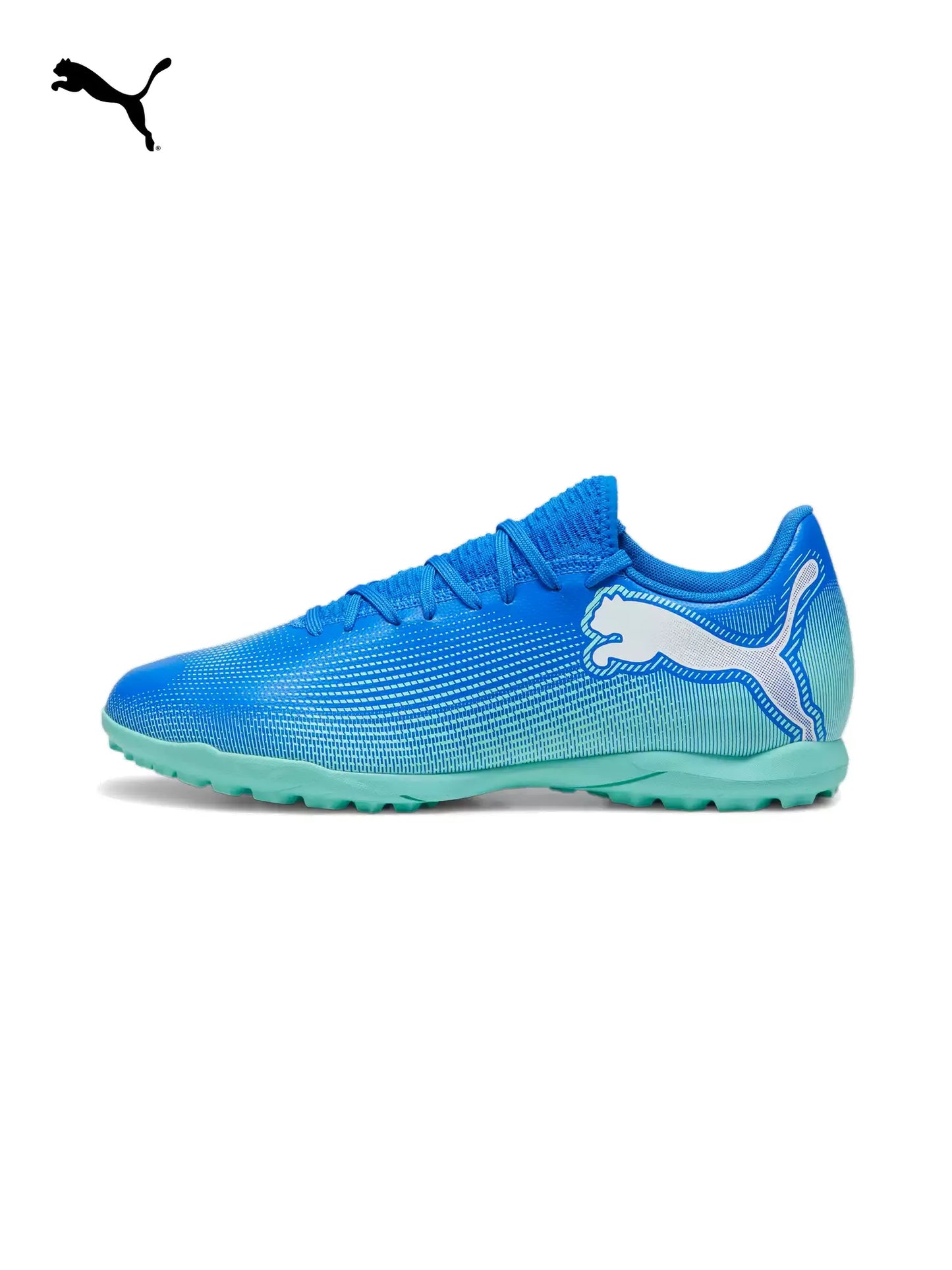 PUMA Mens TT Cleat Soccer Shoes 107943-01 One Piece Tongue Lace Up Football Boots